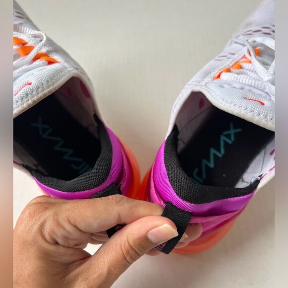 Nike Air Max 270 Shoes FUSCHIA Dream/Bright White/Crimson FD0824-100 Size 8.5 - Picture 5 of 9